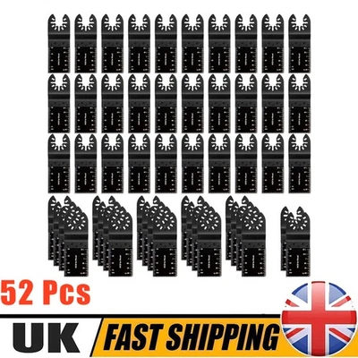 CFRIATO 52X Oscillating Multi Tool Saw Blades Set For Dewalt Makita Carbide Blade Metal
