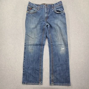 Ariat Denim Jeans M5 Slim Straight FR Cat 2 Tag 34x30 Fit 34x29 Wear Distressed - Bild 1 von 24