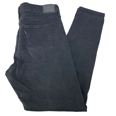 Levis 311 Womens Jeans Black W34 L32 Shaping Skinny Stretch Denim Mid Rise - Image 1 of 4