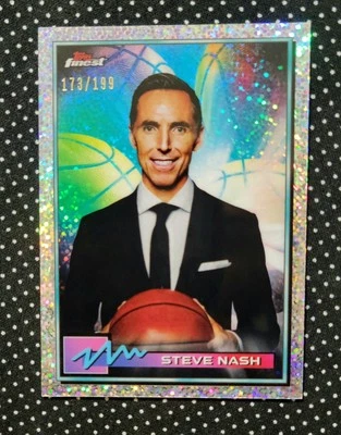 2021 Topps Finest - Steve Nash - Speckle Refractor - 173/199 - #38 - Image 1 of 4