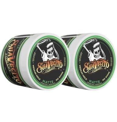 Suavecito Matte Pomade 4 oz. Each - 2 Pack - New In Box! - Image 1 of 4