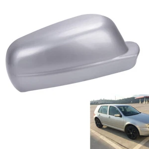 For VW Passat B5 Bora Golf 4 Review Mirror Shell Cover Right Silver Top 97-06 - Picture 1 of 6