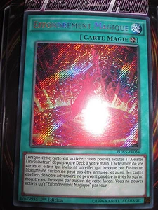 YU-GI-OH! STR SECRETE EFFONDREMENT MAGIQUE FUEN-FR034 FRANCAIS ED 1 NEUF MINT - Picture 1 of 1