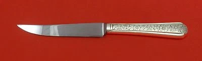 Cuchillo para carne de plata esterlina Old Brocade by Towle con sierra HHWS Custom 8 1/2" Foto 1 de 2