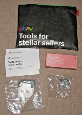 Nuevo vendedor de eBay herramientas cinta métrica removedor de etiquetas cepillo de pelusa bolsa de 9"x11" Foto 1 de 4