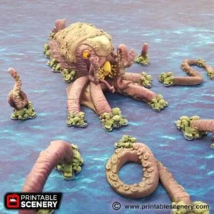The Kraken - Pirate Scatter Terrain - Tabletop Terrain Miniatures - Picture 1 of 11