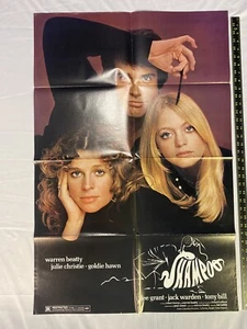 Shampoo Goldie Hawn Original Folded 1sh Movie Poster 27 x 41 1975 - Picture 1 of 4