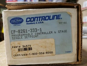 Colman Controline PROGRAMMABLE CONTROLLER CP-8261-333-1 #34375 1J-3041-D4 - Picture 1 of 7