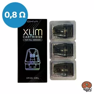OXVA Xlim PRO Cartridge / Leer-Pod, 0,8 Ohm, 3 Stück à 2ml Tank - Bild 1 von 2