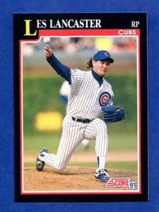 1991 SCORE #293B LES LANCASTER - Picture 1 of 1