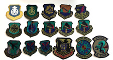 Military Patches Lot of (25) Air Force Space Command in Europe Civil Engineers