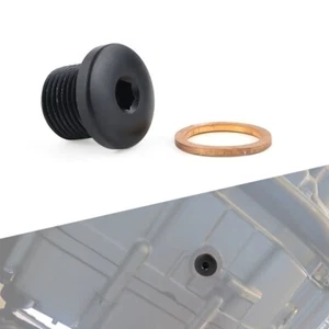 Motorcycle Magnetic Oil Drain Plug Screw Fit For Suzuki AN250 AN400 2001-2006 - Bild 1 von 12
