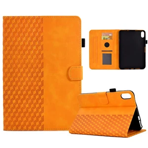 For Apple iPad 10th Gen 10.9" 2022 Grid Leather Flip Stand Card Slot Case Cover - Picture 1 of 60