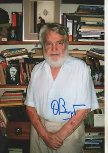 Autógrafo Osvaldo Bayer firmado 20x30 cm imagen - Imagen 1 de 1