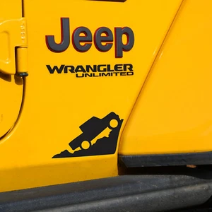 Off Road Trail Decal for Front Fender of Jeep Gladiator JT 2018+ - Picture 1 of 3