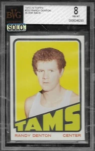 BVG 8 1972 TOPPS #202 RANDY DENTON  FULL COLOR PROOF  - Picture 1 of 2
