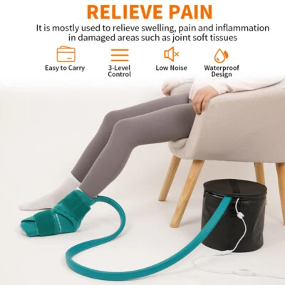 Cold Therapy Machine, Portable Ice Therapy Machine with 3 Gear Adjustable - Image 1 of 4