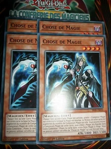YU-GI-OH! CHOSE DE MAGIE PLAYSET (LOT DE 4) SR08-FR010 NEUF EDITION 1 FR - Picture 1 of 1