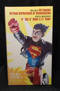 SUPERBOY - YOUNG JUSTICE LIMITED ED PORCELAIN STATUE FIGURE DC DIRECT 0887/1000 - Picture 1 of 7