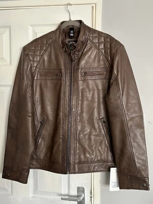 Aviatrix Men’s Leather Jacket 4X Motorcycle Zipped  - Image 1 of 2