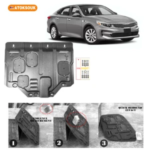 Protector de motor de alta resistencia para Kia Optima 2016-2020 placa de deslizamiento cubierta inferior del motor - Imagen 1 de 15