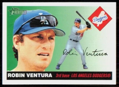 2004 Topps Heritage Robin Ventura Los Angeles Dodgers #380 - Image 1 of 2