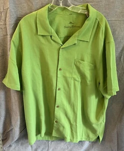 Vintage Tommy Bahama Mens size XXL Green Polo Shirt Short Sleeve - Picture 1 of 8