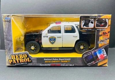 Jada Hero Patrol Oakland Police Department 2010 Chevy Tahoe Brand New! - Image 1 of 2