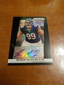 SHEA MCCLELLIN 2013 PANINI PRIZM AUTOGRAPH AUTO BLACK CHICAGO BEARS - Picture 1 of 1