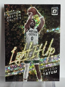 Optic Jayson Tatum Light it Up #9 Fast Break Prizm 2021-22 - Boston Celtics - Imagen 1 de 2
