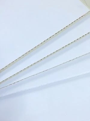 10 Gloss White Bathroom Panels PVC Ceiling Cladding Shower Wall Kitchen DBS - Image 1 of 4