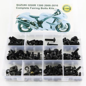 Fit For Suzuki 2007-2008 GSXR1000 Complete Fairing Cowling Bolt Screw Nut Silver - Picture 1 of 12