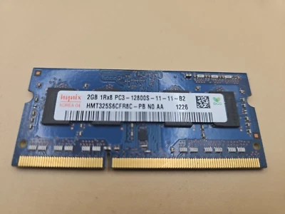 Hynix 2GB 1Rx8 PC3-12800S-11-11-B2 HMT325S6CFR8C-PB NO AA HP Pavilion 23  - Image 1 of 4