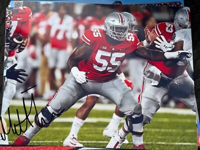 Lote de 2 fotos 8x10 firmadas por Matt Jones Ohio State Foto 1 de 2