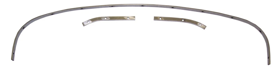 1967-1968 Chevrolet Impala & SS convertible top rear tacking rail, tack strips - Image 1 of 3