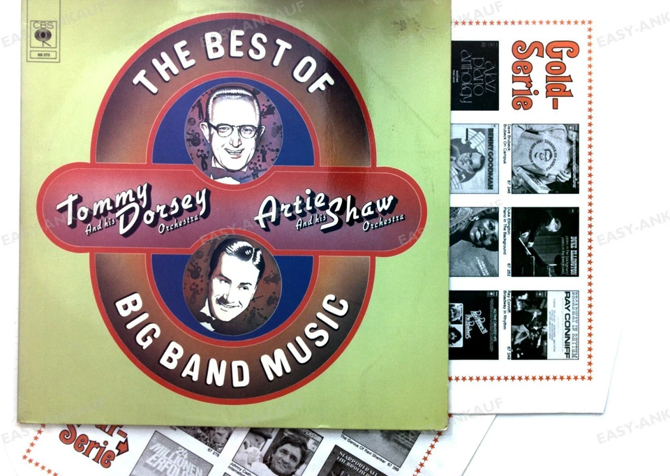 Tommy Dorsey/Artie Shaw+Orchestra-The Best Of Big Band Music GER 2LP 1973FOC . - Image 1 of 1