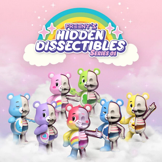 Minifigura Might Jaxx Disectibles Ocultos CUIDADO OSOS Nueva linda mitad Freeny Foto 1 de 1