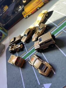 NEW 2022 Hot Wheels FAO Schwarz 160th Gold 63 Aston Loose LOT of 8 COMPLETE SET