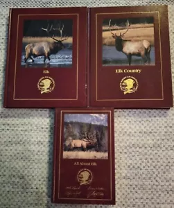 Posten von 3 nordamerikanischen Jagdvereinsbüchern - Elch, Elchland, alles über Elch - Bild 1 von 4