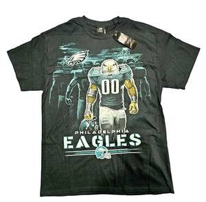 NFL Philadelphia Eagles mascot adult size cotton black color t-shirt NEW - Bild 1 von 2