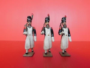CBG MIGNOT ANCIENS : 1ER EMPIRE BEL ENSEMBLE DE 3 SAPEURS AU DEFILE - Imagen 1 de 6