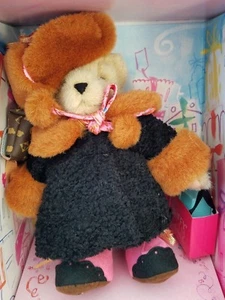 MUFFY VANDERBEAR COUTURE - FIVE AVENUE SHOPPER - PLÜSCHBÄR MIT STÄNDER - 2002 - Bild 1 von 12