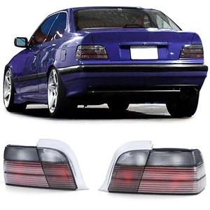 Feux Arrière à Gauche + Droite Noir Fumee pour BMW 3er E36 Coupé Cabrio - Afbeelding 1 van 4