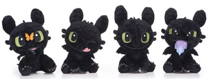 NEW OFFICAL 7" HOW TO TRAIN YOUR DRAGON TOOTHLESS PLUSH SITTING HTTYD SOFT TOY - Picture 1 of 5