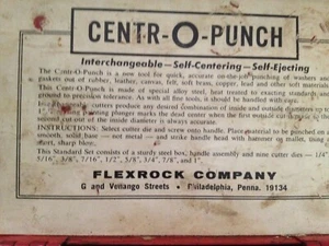 Centr-O-punch Rare Unique opportunity cutter heads Individually sold - Bild 1 von 11