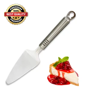 Edelstahl Kuchenmesser Dessertschneider Kuchen Pizza Spatel Kuchenschneider Werkzeug - Bild 1 von 10