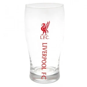 Liverpool FC Tulip Pint Glass Beer Fan Gift Premier Leagues Official Licensed - Picture 1 of 4