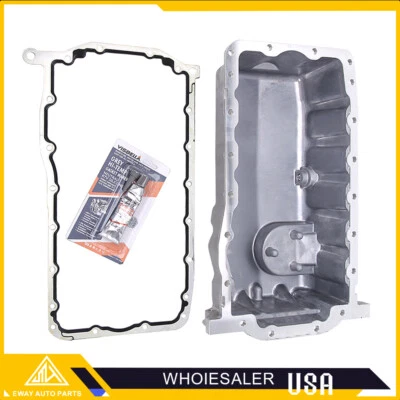 Cacerola de aceite del motor con junta para 98-06 Volkswagen Beetle Golf Jetta 1,9 L 2,0 L L L4 SOHC Foto 1 de 4