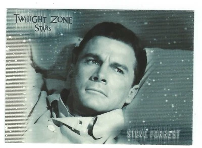 Twilight Zone Stars Chase Card S-27 Steve Forrest Rittenhouse Archives 2002 G+ - Image 1 of 2