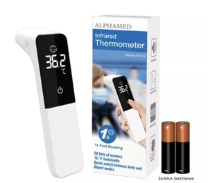 60 x Infrarot Digital Berührungsloses LED Thermometer für Baby, Kinder und Erwachsene - Bild 1 von 12